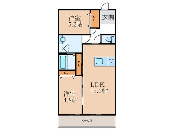 仮）古藤マンションの物件間取画像